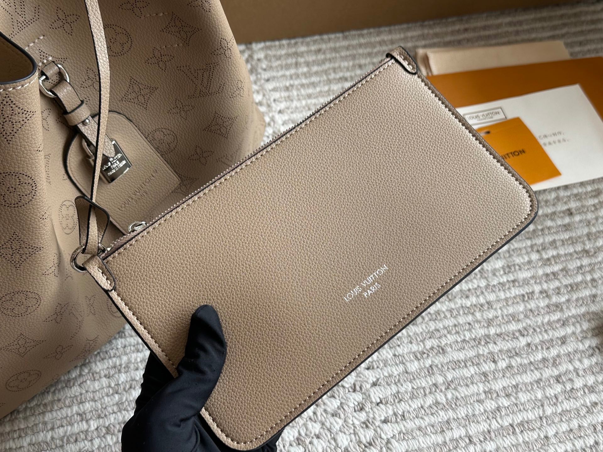 Hollow printed bag