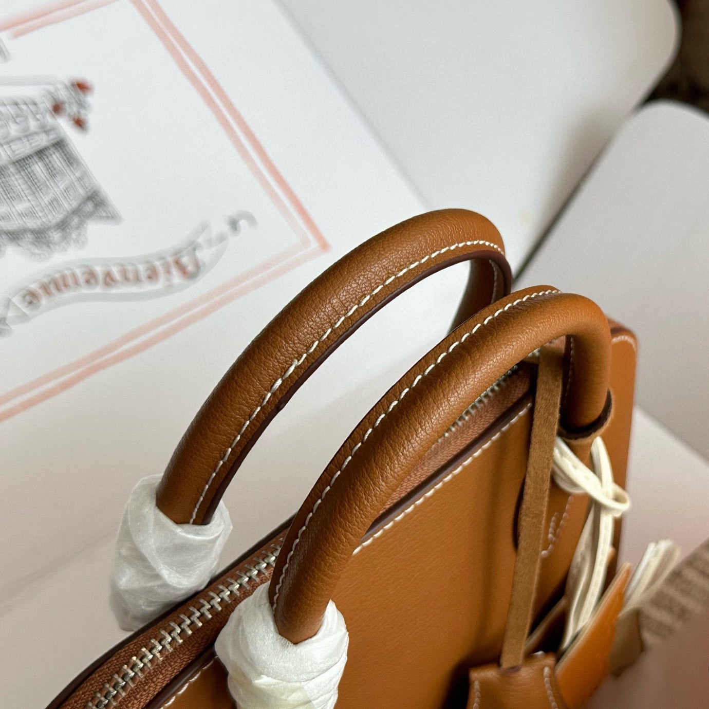 Classic leather shell bag