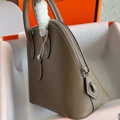 Classic leather shell bag