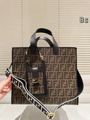 Retro embroidery shopping bag