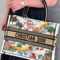 Elegant Jacquard Tote Bag