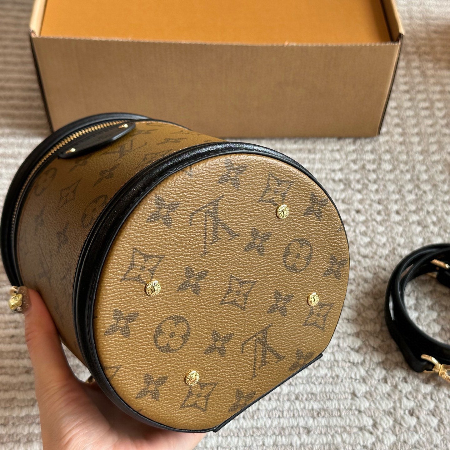 Leather Canne Bag