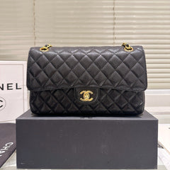 Classic Women's Gold Buckle Handbag