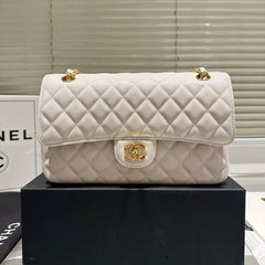 Classic Women's Gold Buckle Handbag