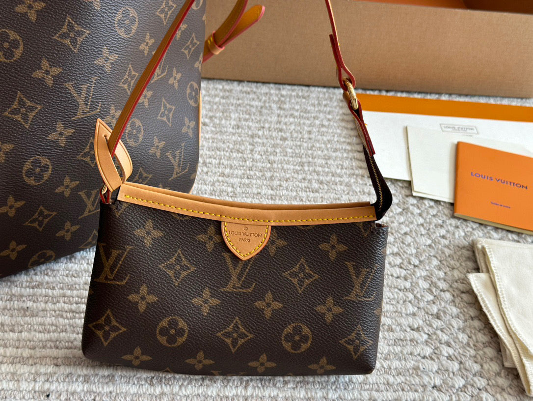 Printed with coin purse shopping bag