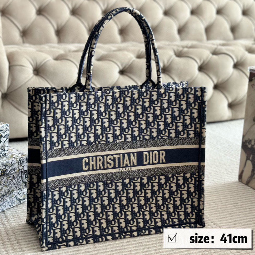 3 Sizes Embroidered Tote