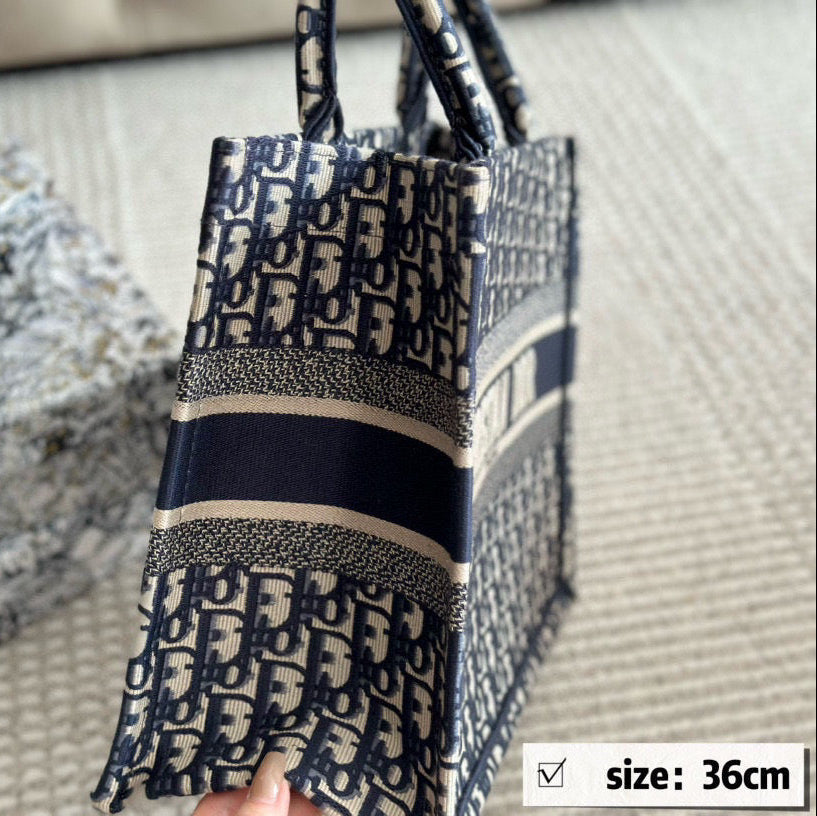 3 Sizes Embroidered Tote