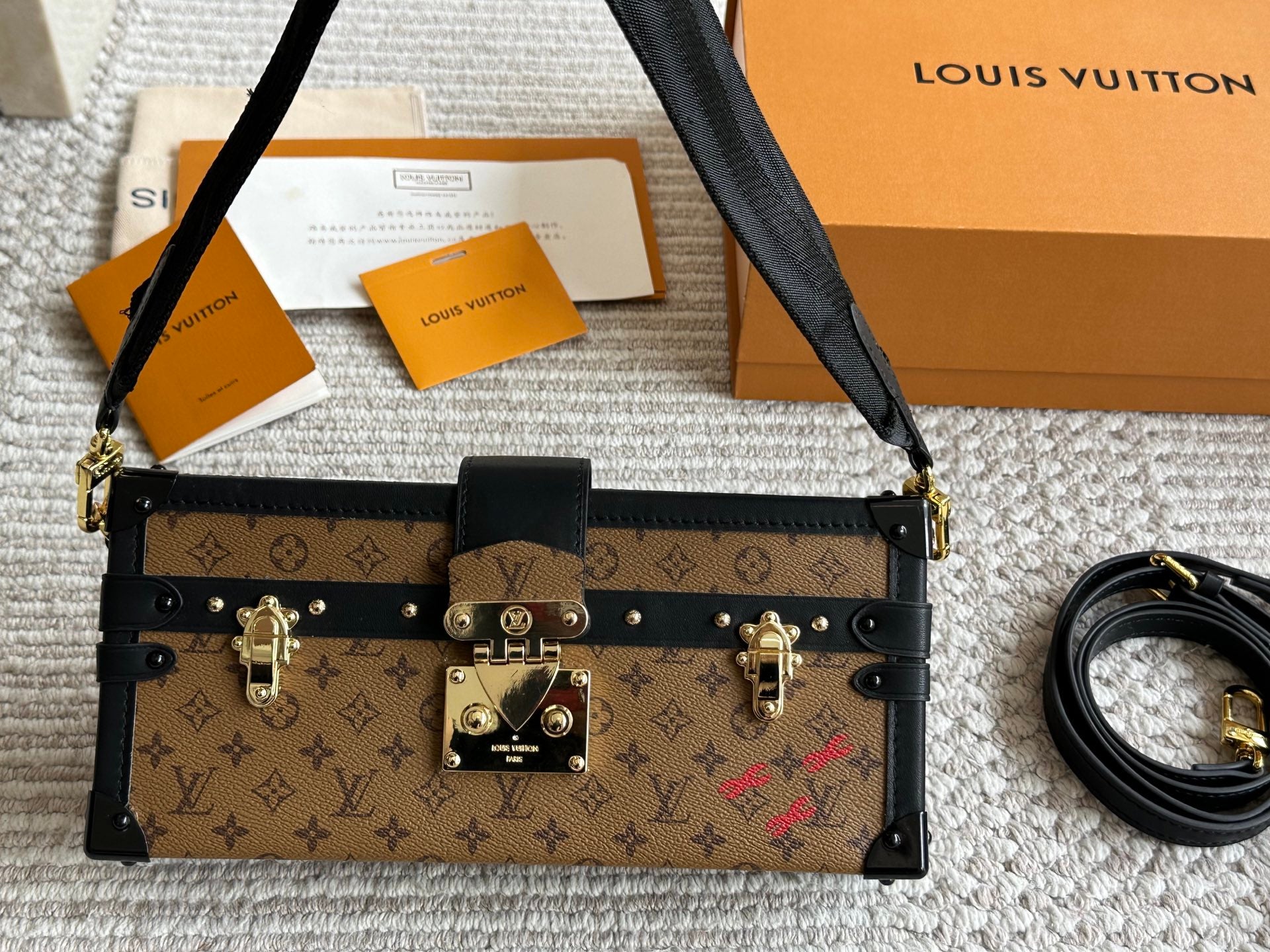 Printed Box Bag