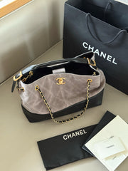 Suede fashion chain bag