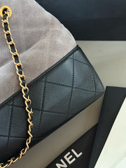 Suede fashion chain bag