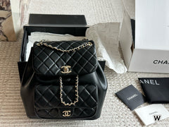 Fashion leather backpack