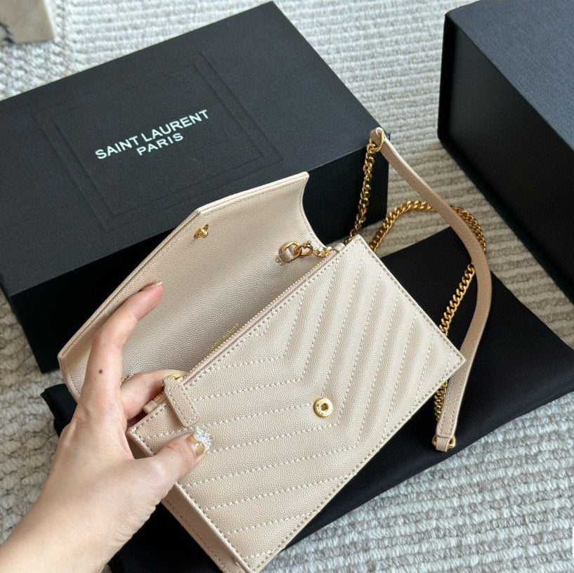 Leather Envelope Bag