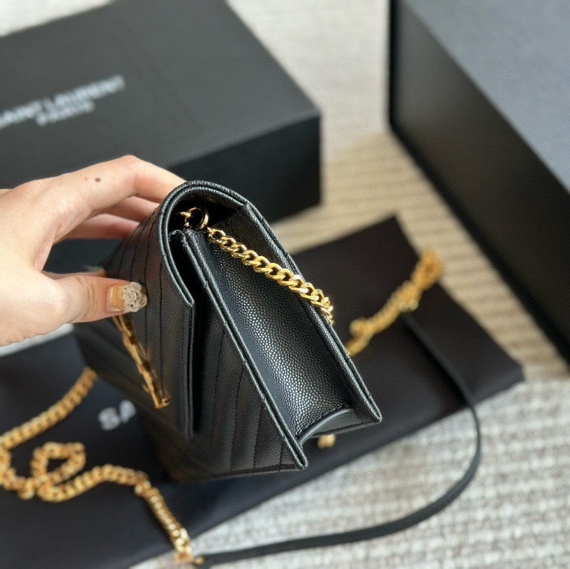 Leather Envelope Bag