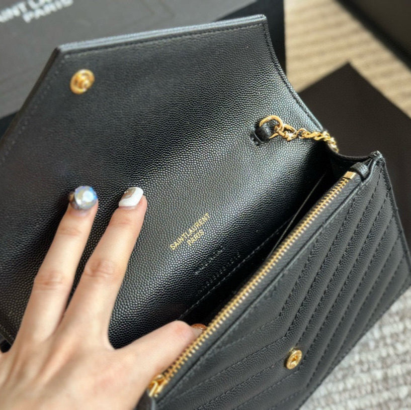 Leather Envelope Bag