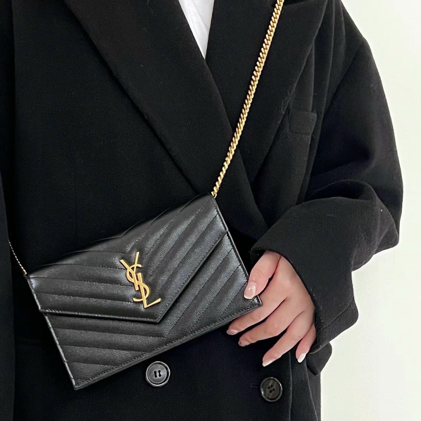 Leather Envelope Bag