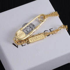Vintage Pin Bracelet and Necklace Set