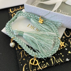 Tassels Braided Star Pendant Bracelet