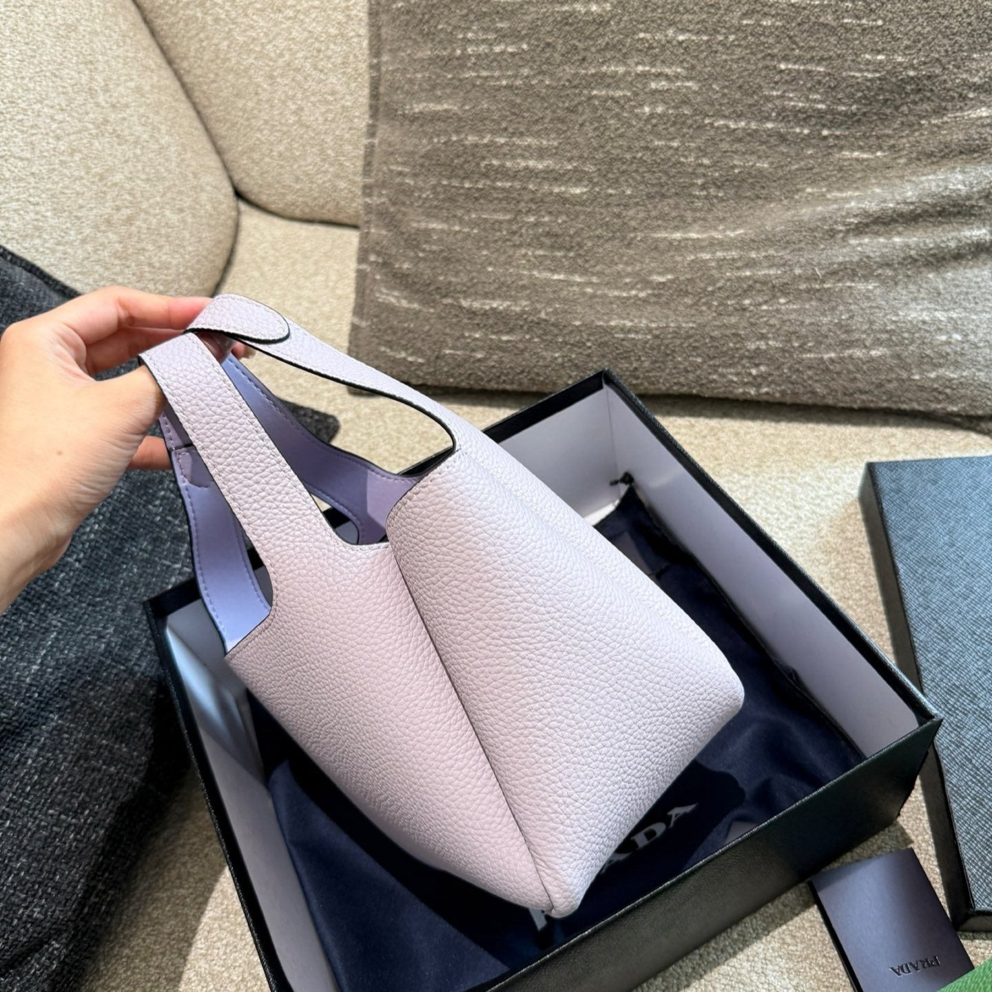 Small Lychee Texture Tote