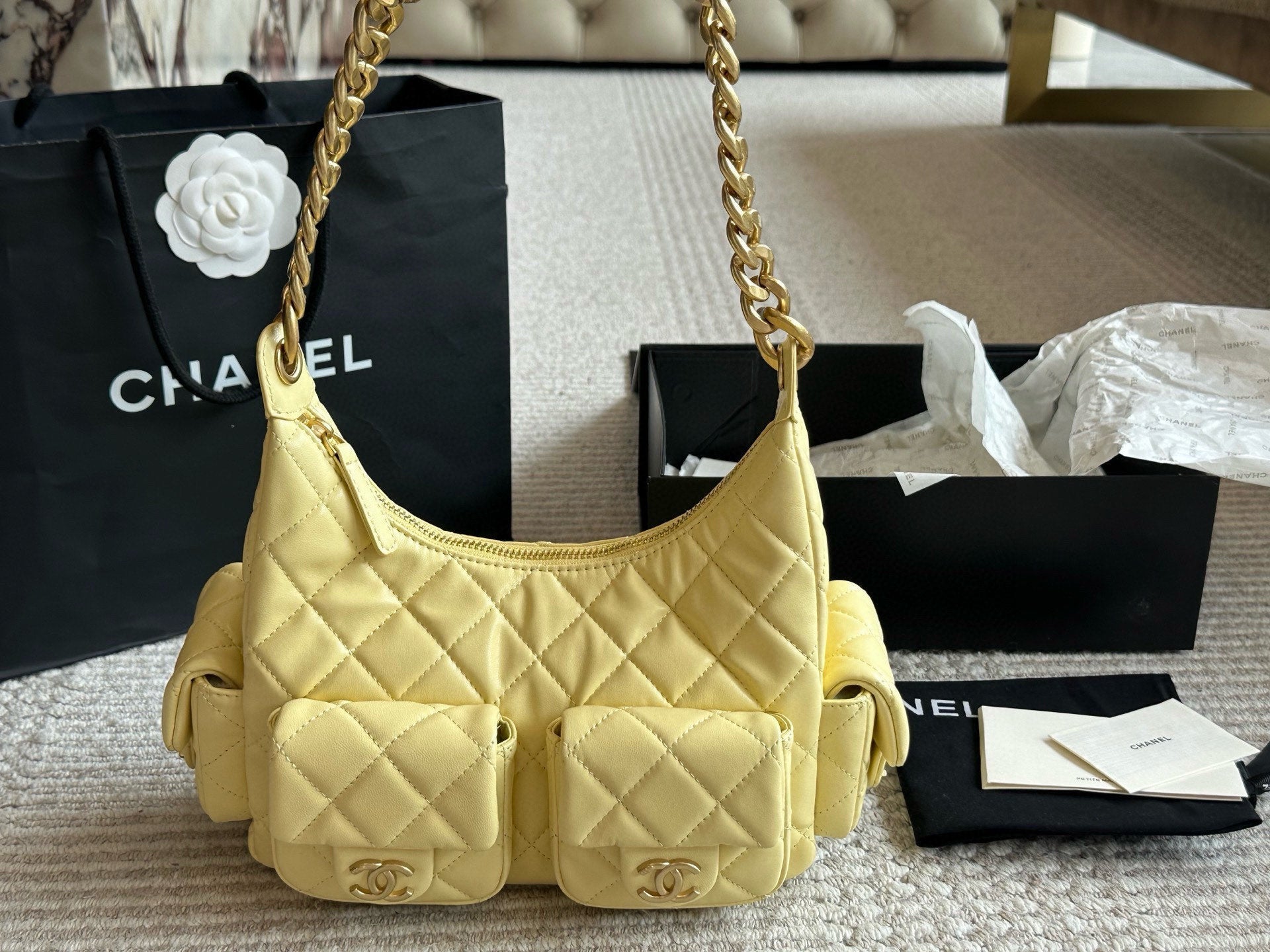 Classic Chain Hobo Bag