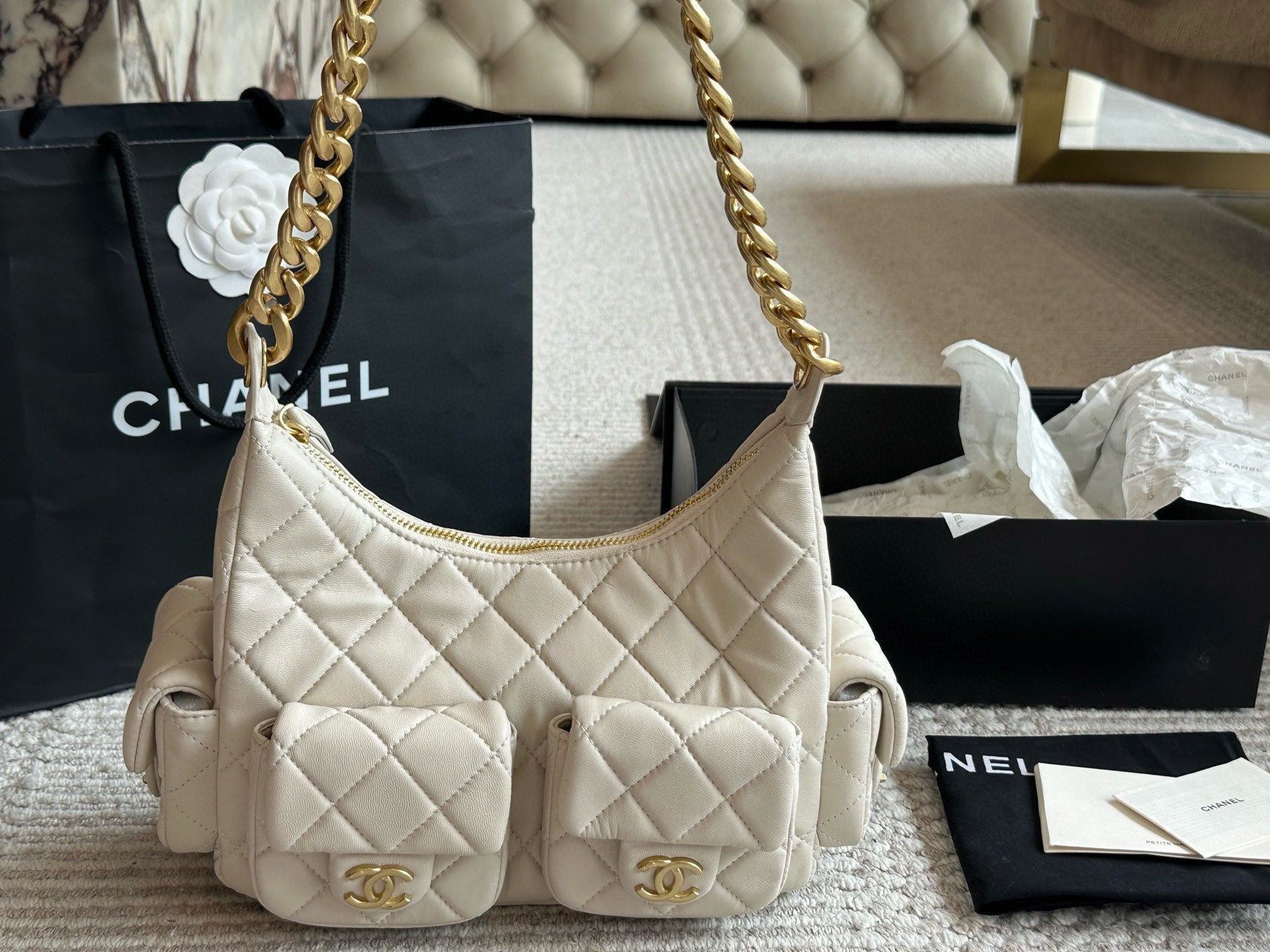 Classic Chain Hobo Bag