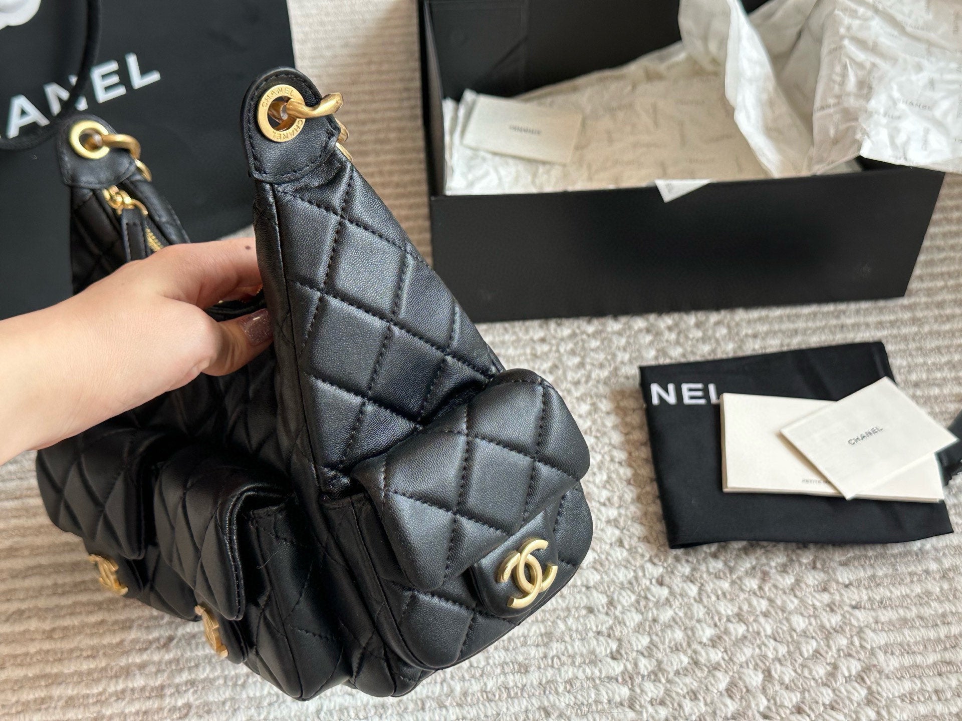 Classic Chain Hobo Bag