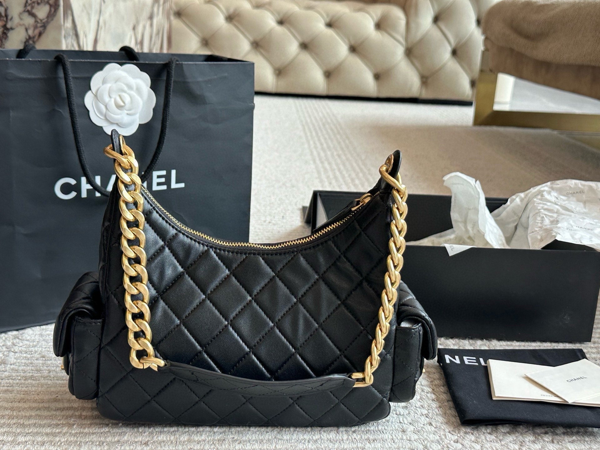 Classic Chain Hobo Bag