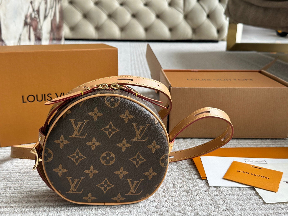 Classic Printed Round Bag