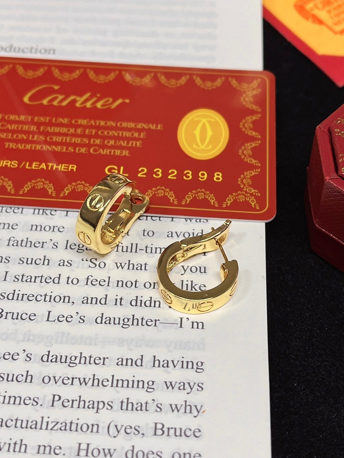 Fashion Gold Hoop Earrings