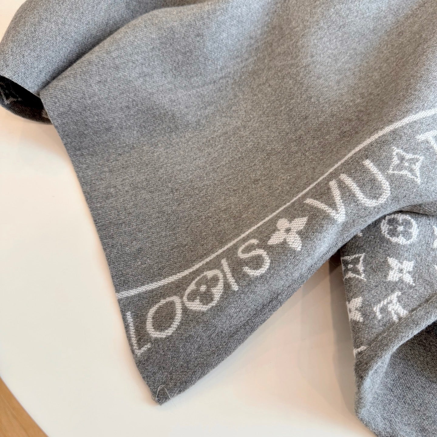 Cashmere Embossed Cape
