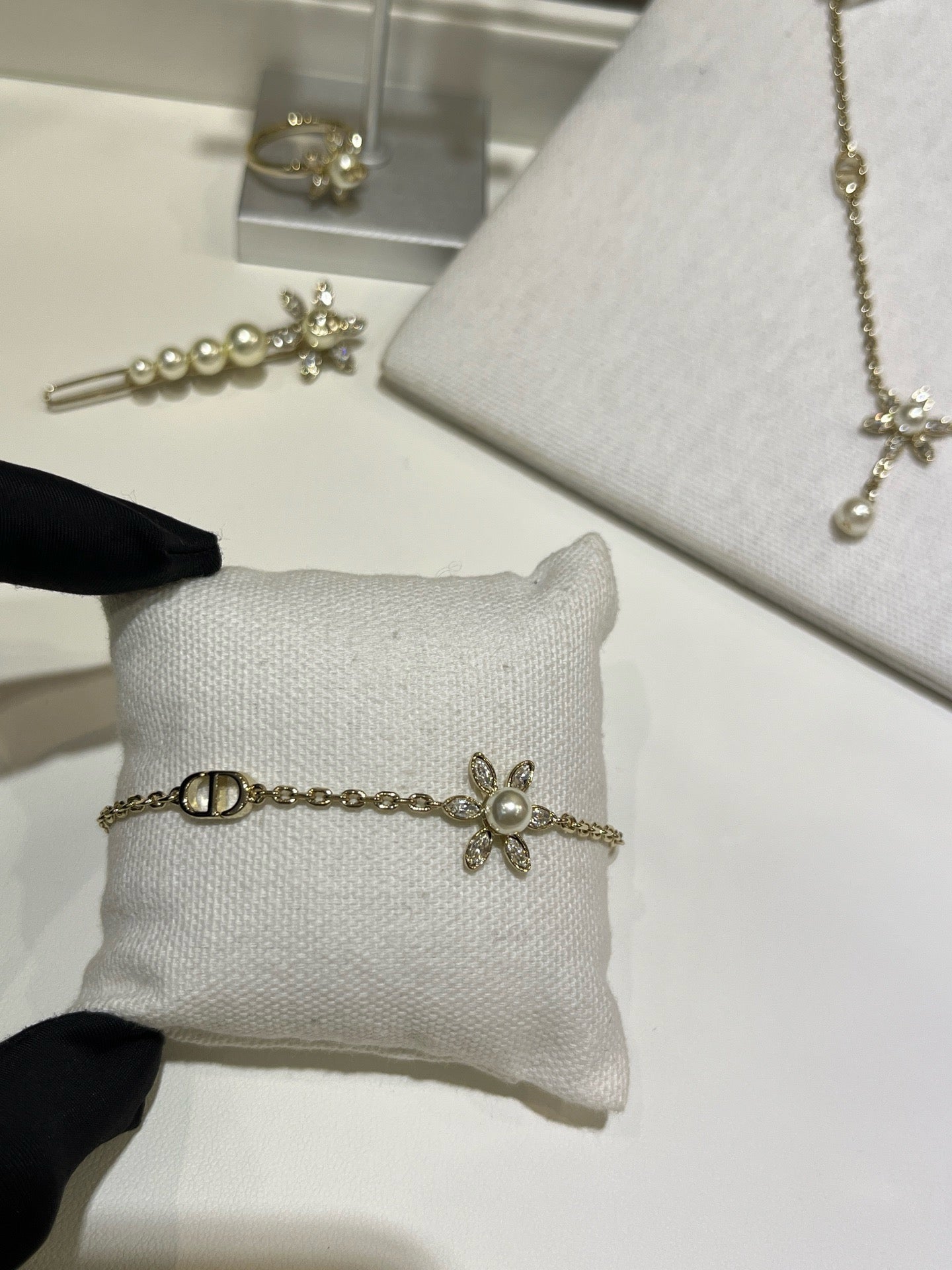 Sunflower Pearl Bracelet
