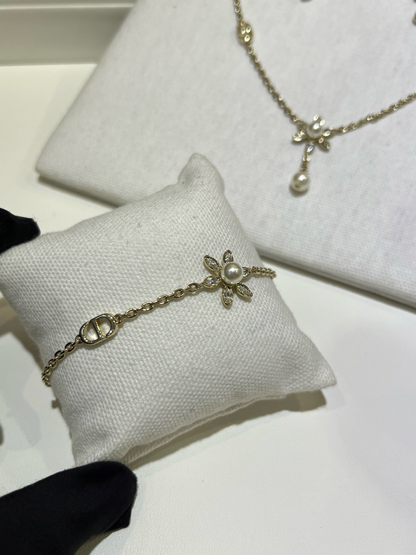 Sunflower Pearl Bracelet