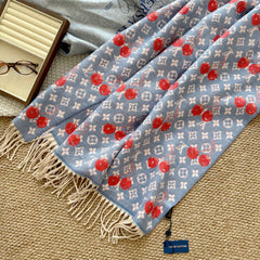 Cherry Embossed Scarf