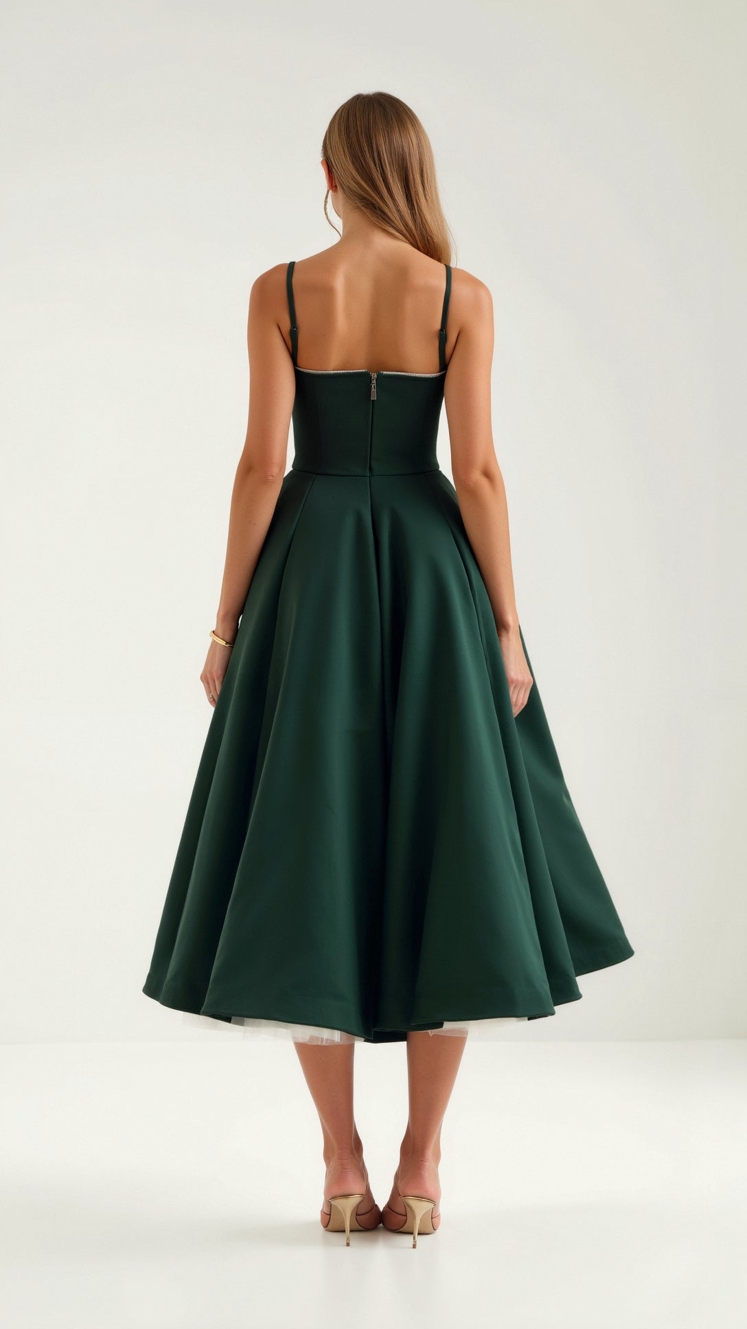 Tulle Midi Dress