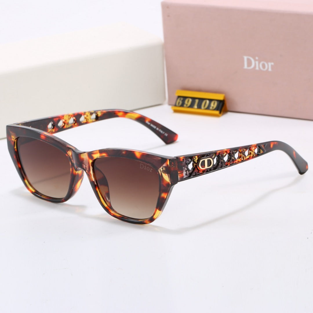 Square frame universal sunglasses