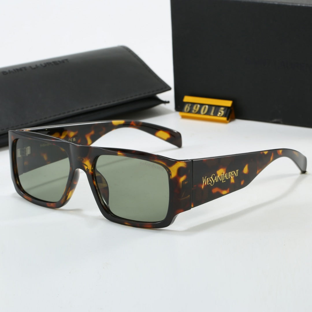 Square frame fashion sunglasses