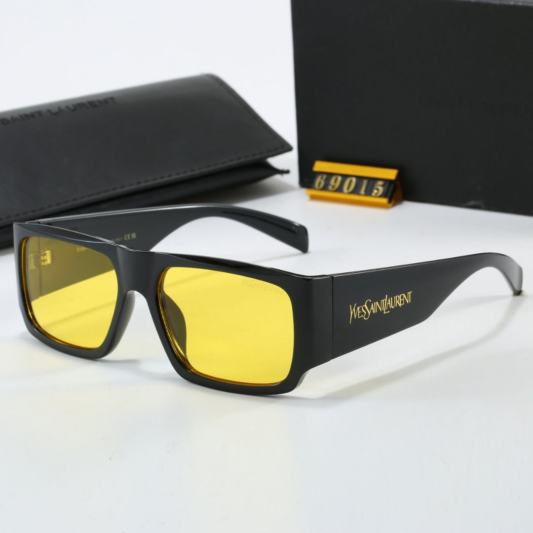 Square frame fashion sunglasses