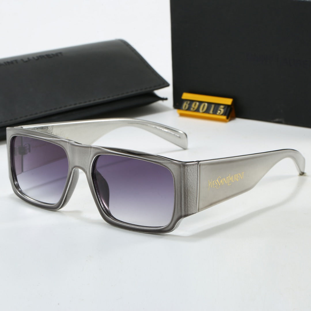 Square frame fashion sunglasses