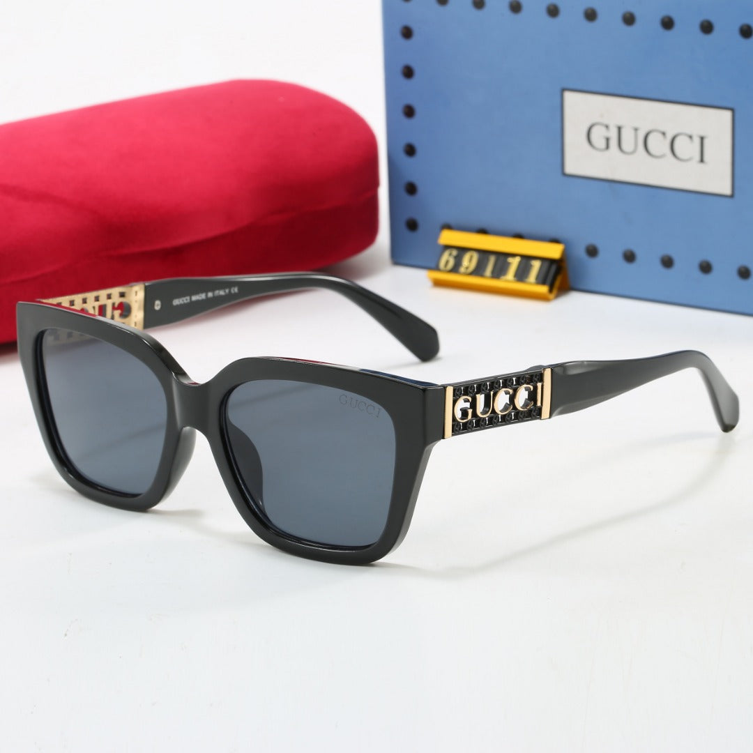 Square-frame sunglasses