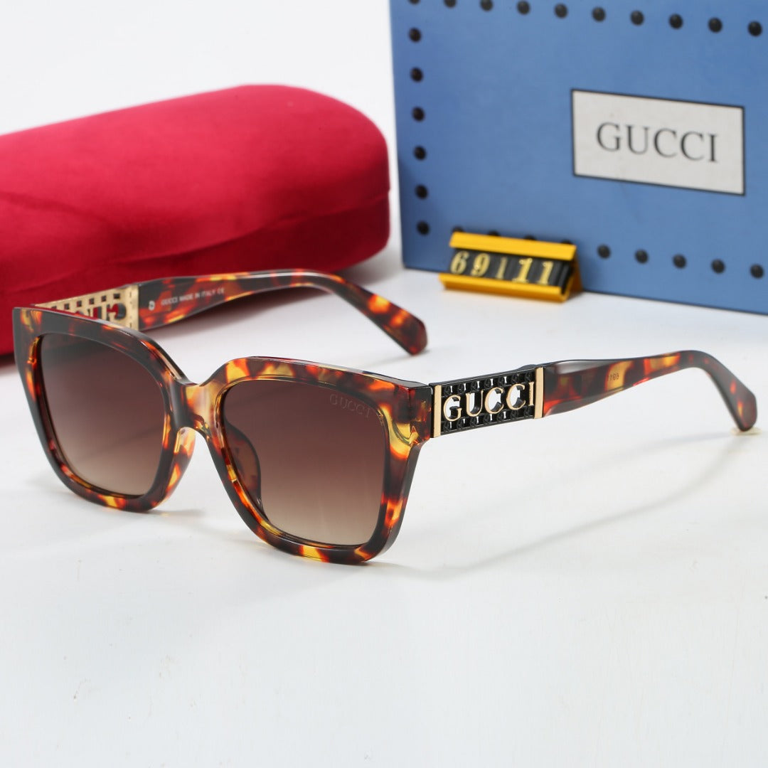 Square-frame sunglasses