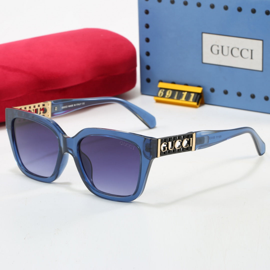 Square-frame sunglasses