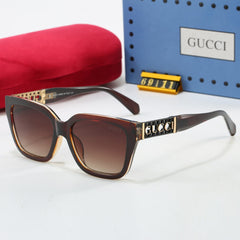 Square-frame sunglasses