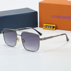 Metal Square Frame Sunglasses