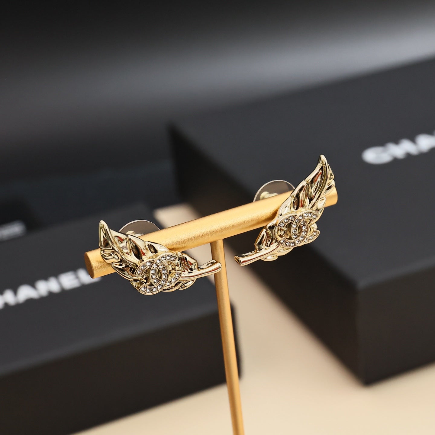 Personalized Leaf Earrings