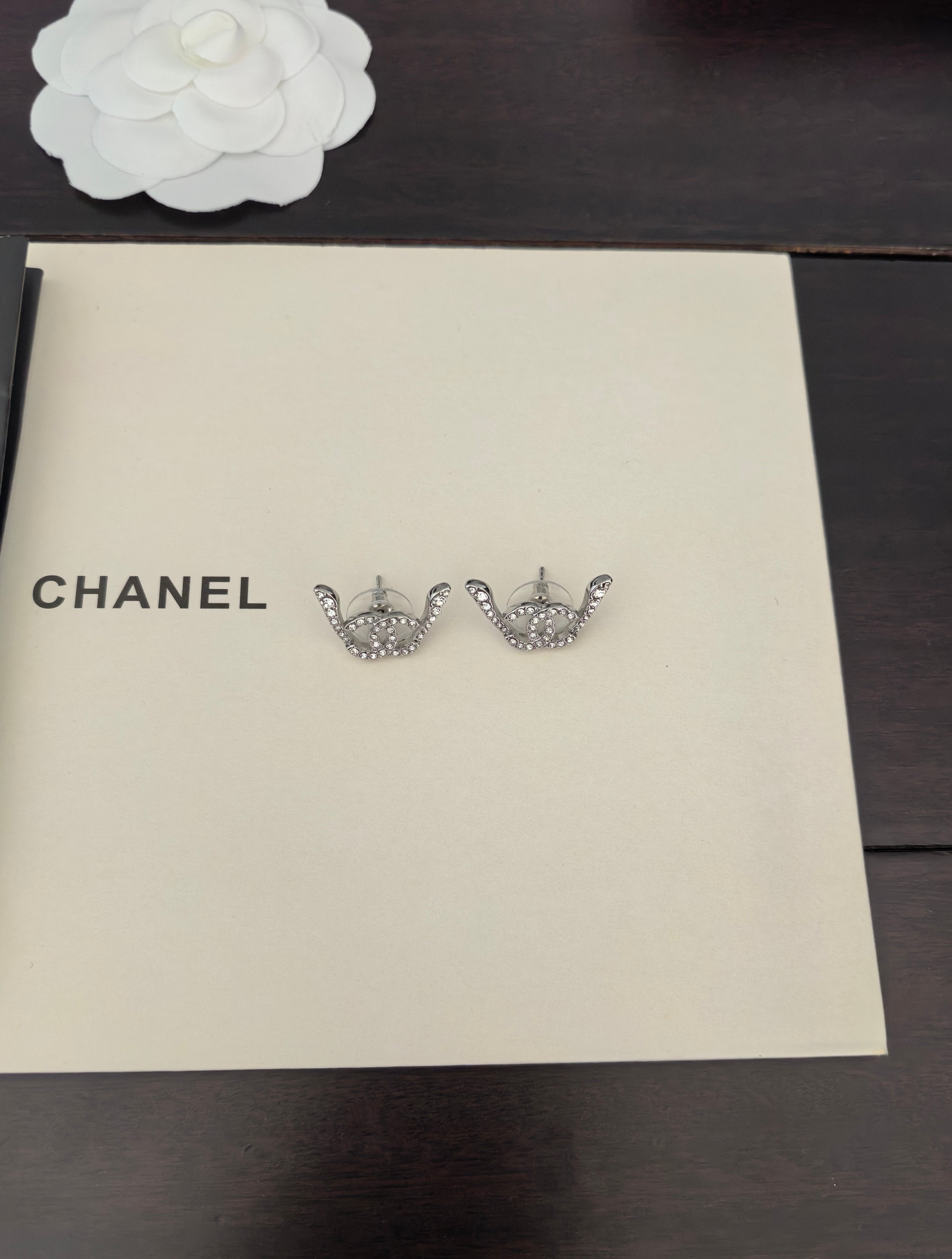 Diamond Wing Earrings