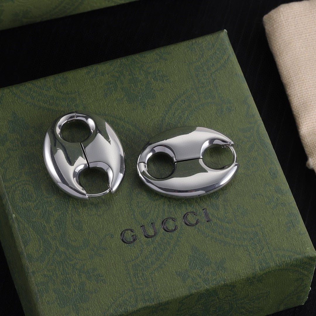 Fashionable Solid Color Chain Earrings