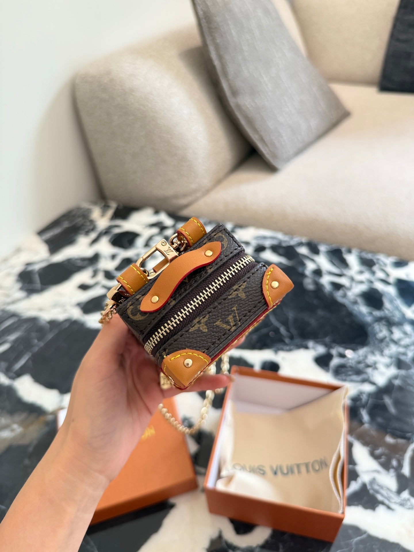 Square Box Coin Purse
