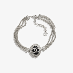 Oval Feather Layered Necklace