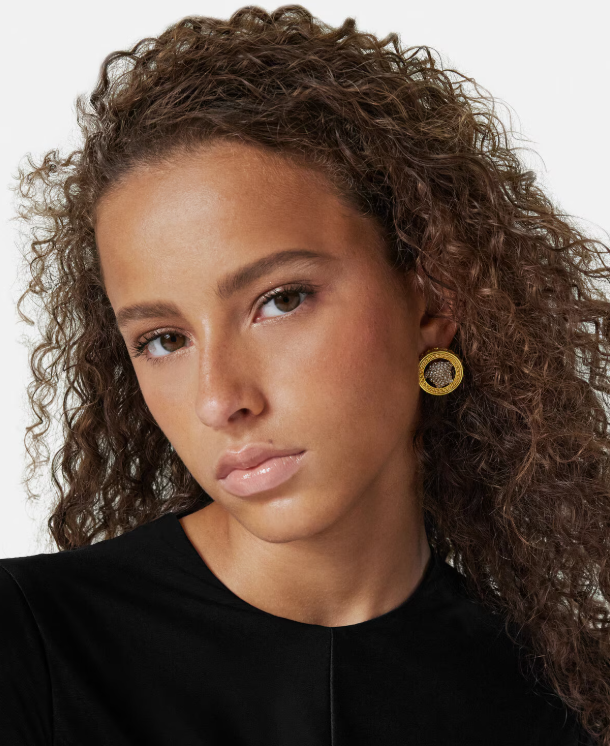 Full Diamond Avatar Earrings