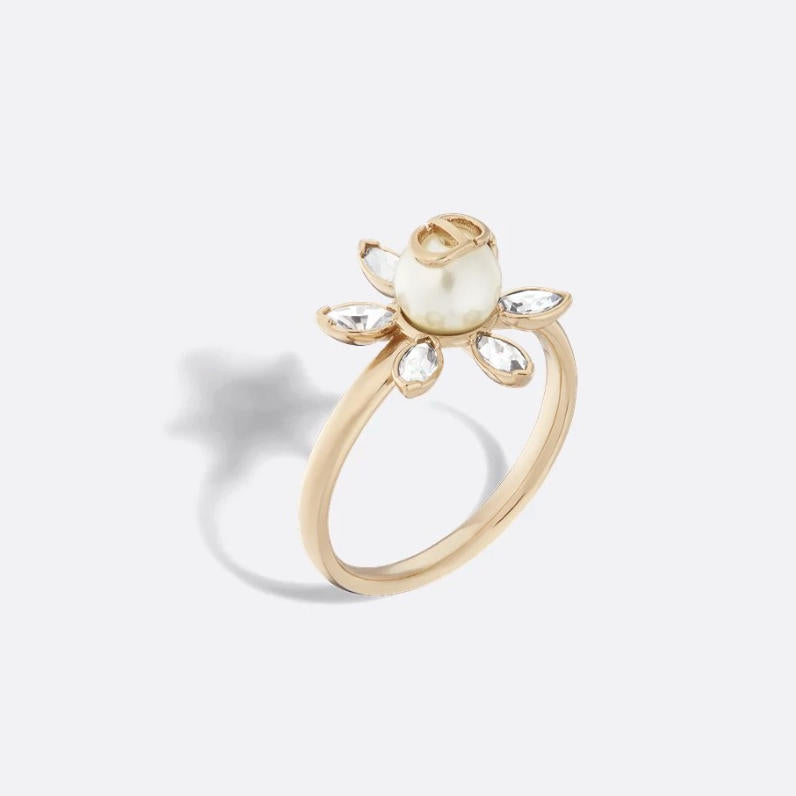 Sunflower Pearl Ring