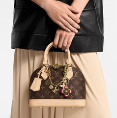 Printed Letter Shell Bag